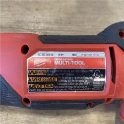 AS-IS Milwaukee FUEL 18V Lithium-Ion Cordless Brushless Oscillating Multi-Tool (Tool-Only)