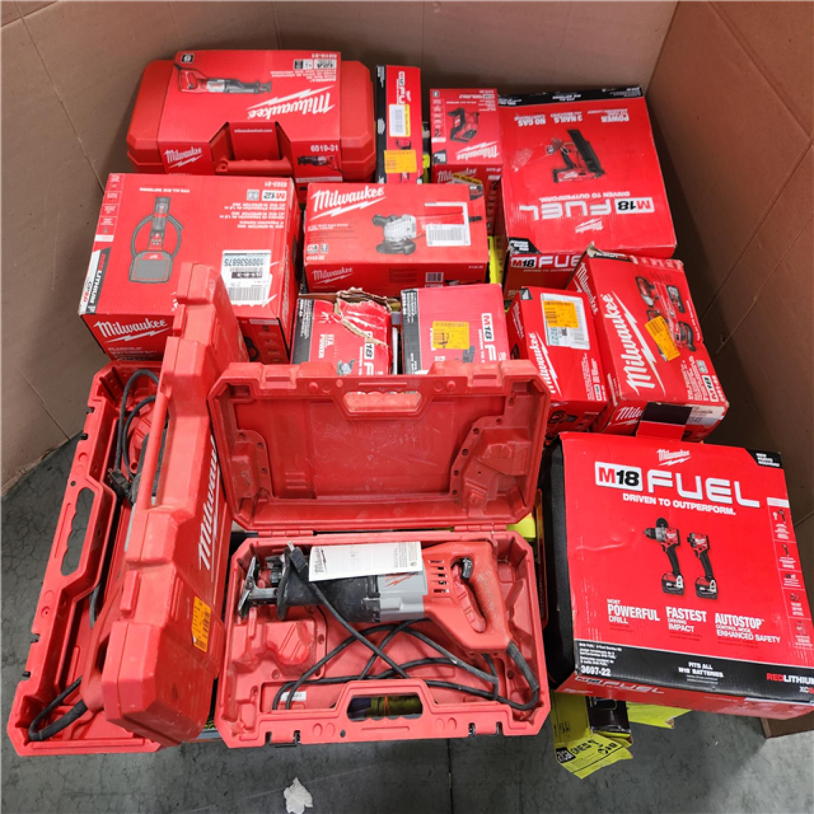 CALIFORNIA AS-IS TOOL PALLET
