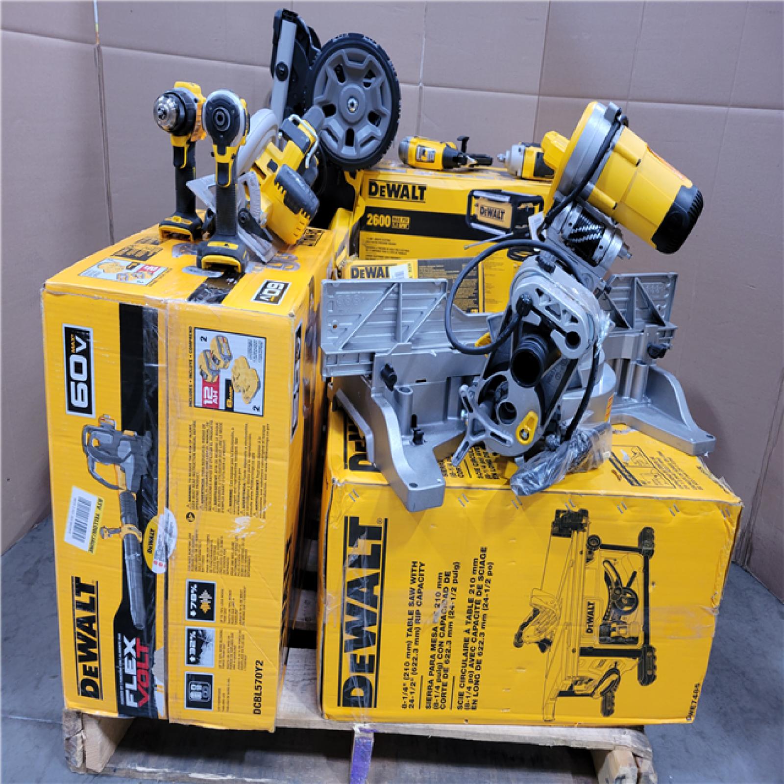 CALIFORNIA AS-IS TOOL PALLET