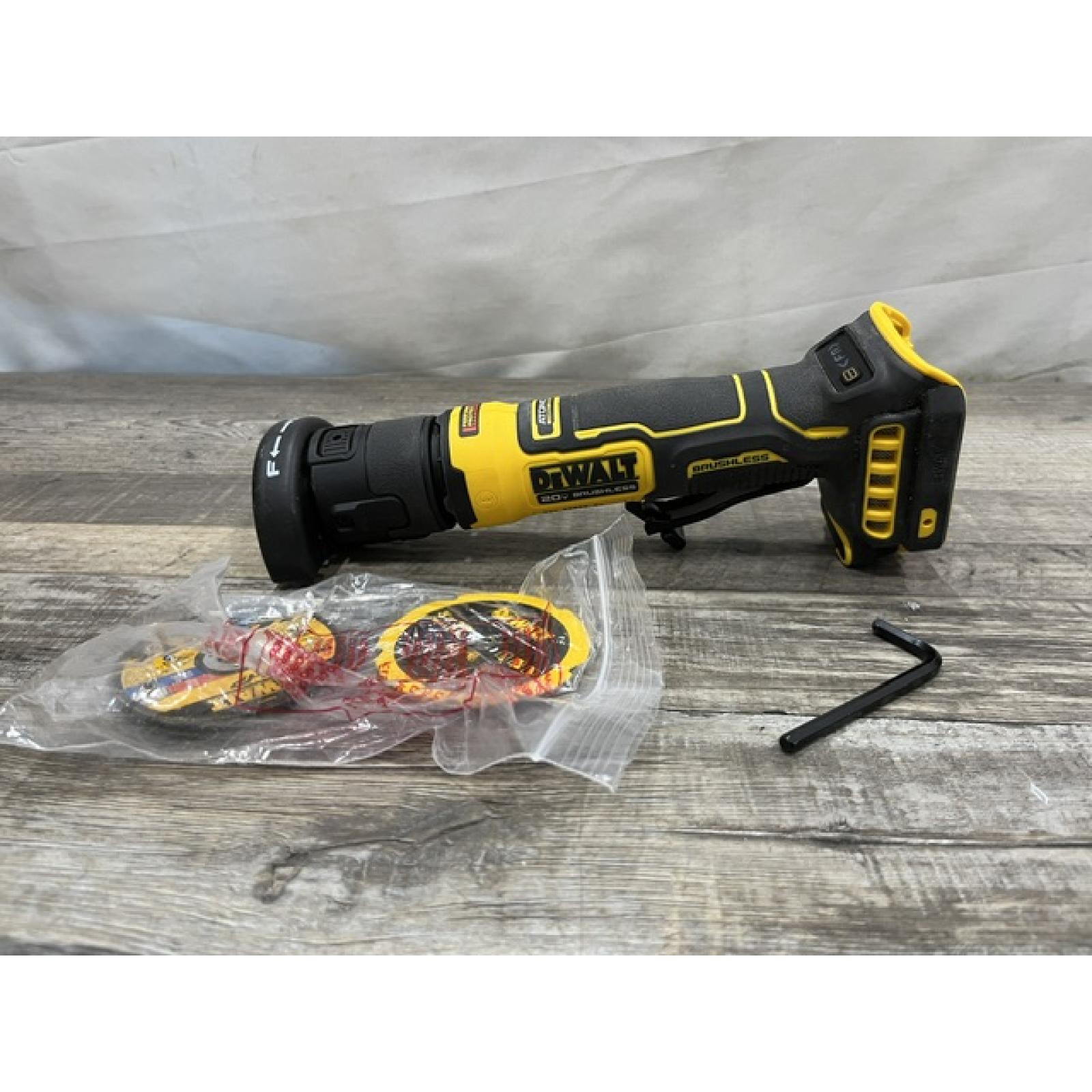 AS-IS DEWALT ATOMIC 20V MAX Cordless Brushless 3 in. Cut-Off Tool (Tool Only)