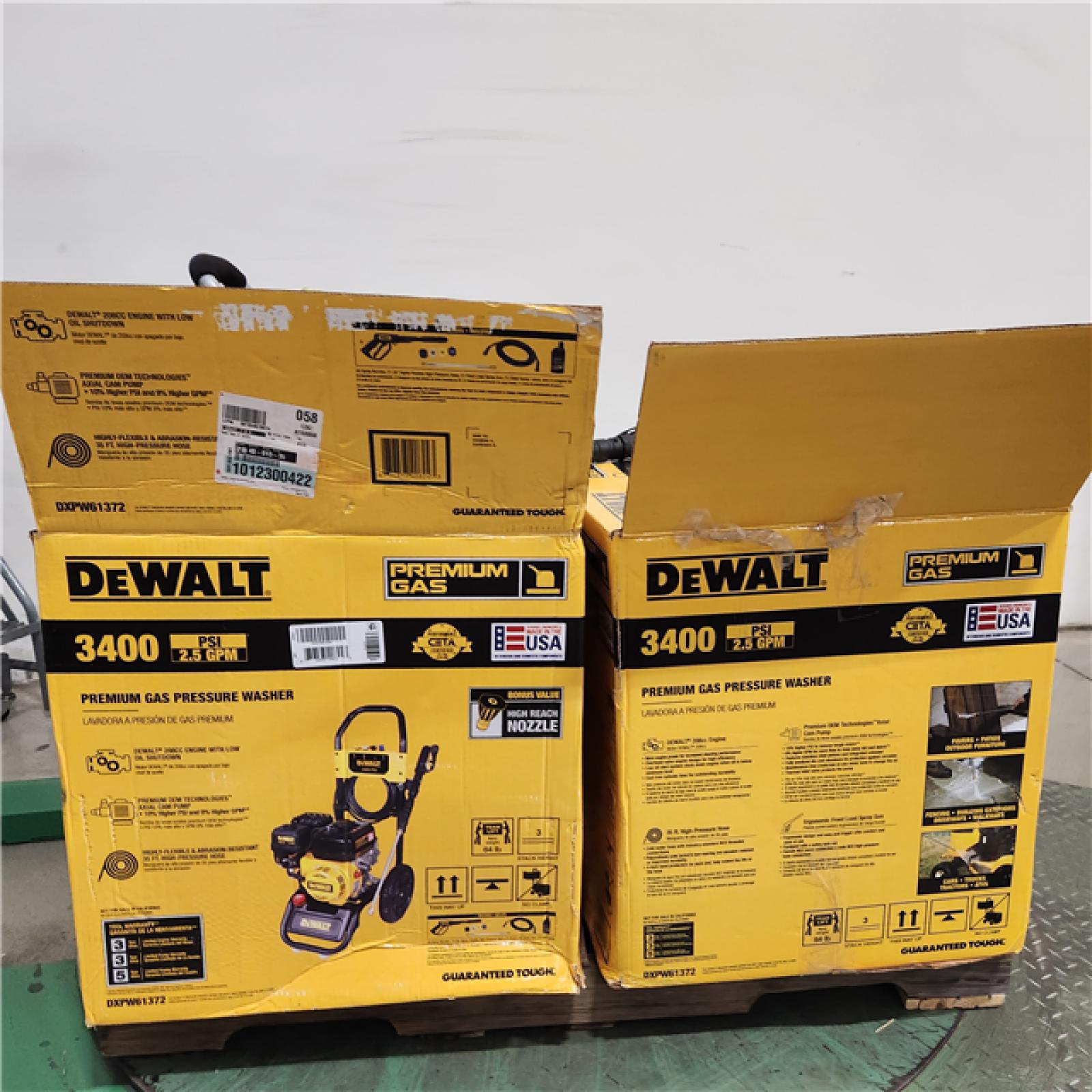 Dallas Location - As-Is GAS PRESSURE WASHER (Lot Of 4)