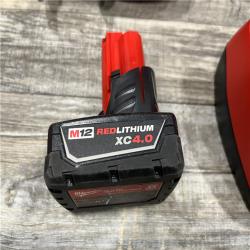 AS-IS Milwaukee FUEL 12V Lithium-Ion Brushless Cordless HACKZALL Reciprocating Saw Kit