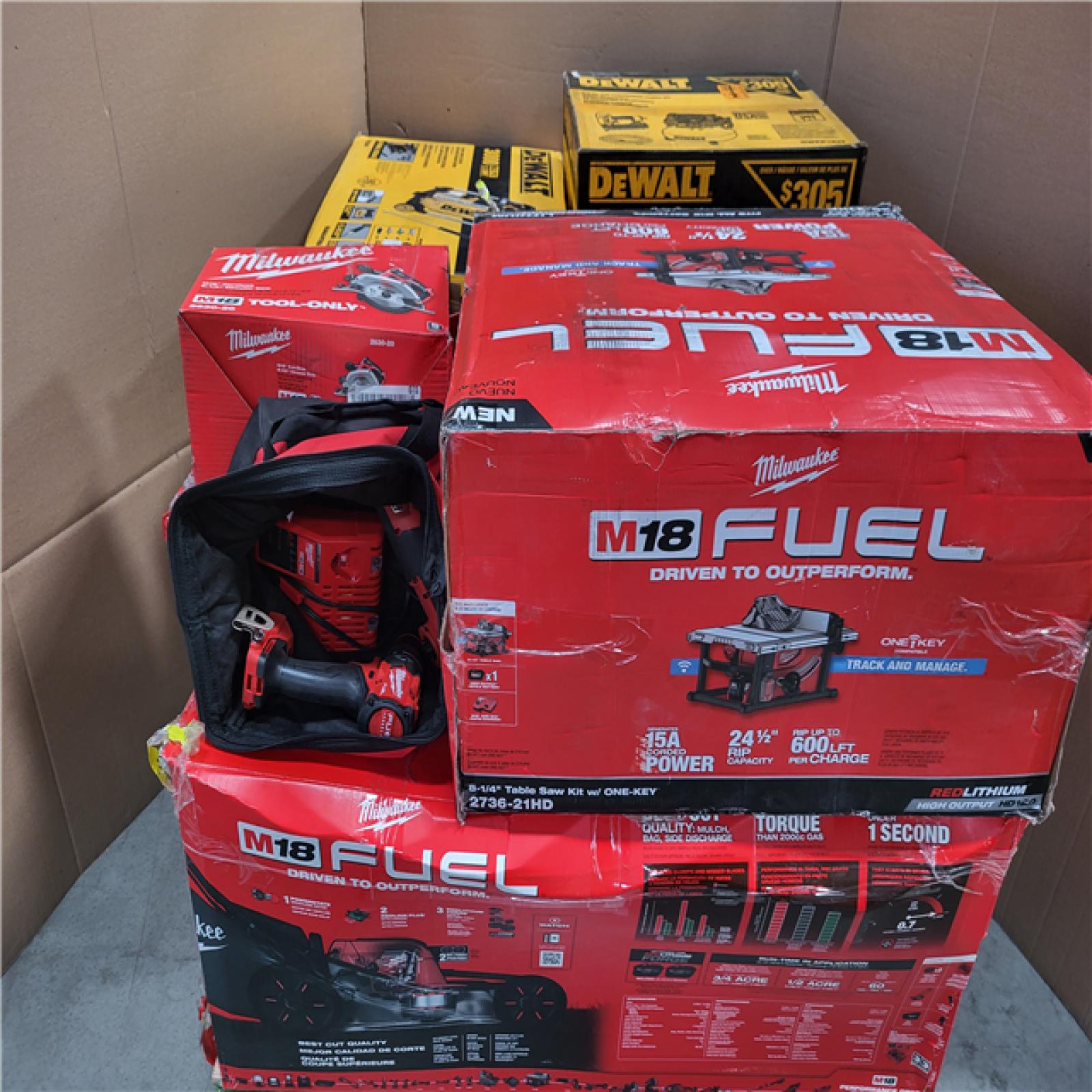 CALIFORNIA AS-IS TOOL PALLET