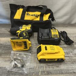 AS-IS DEWALT Atomic 20V Lithium-Ion Cordless Compact 1/2 in. Drill/Driver Kit