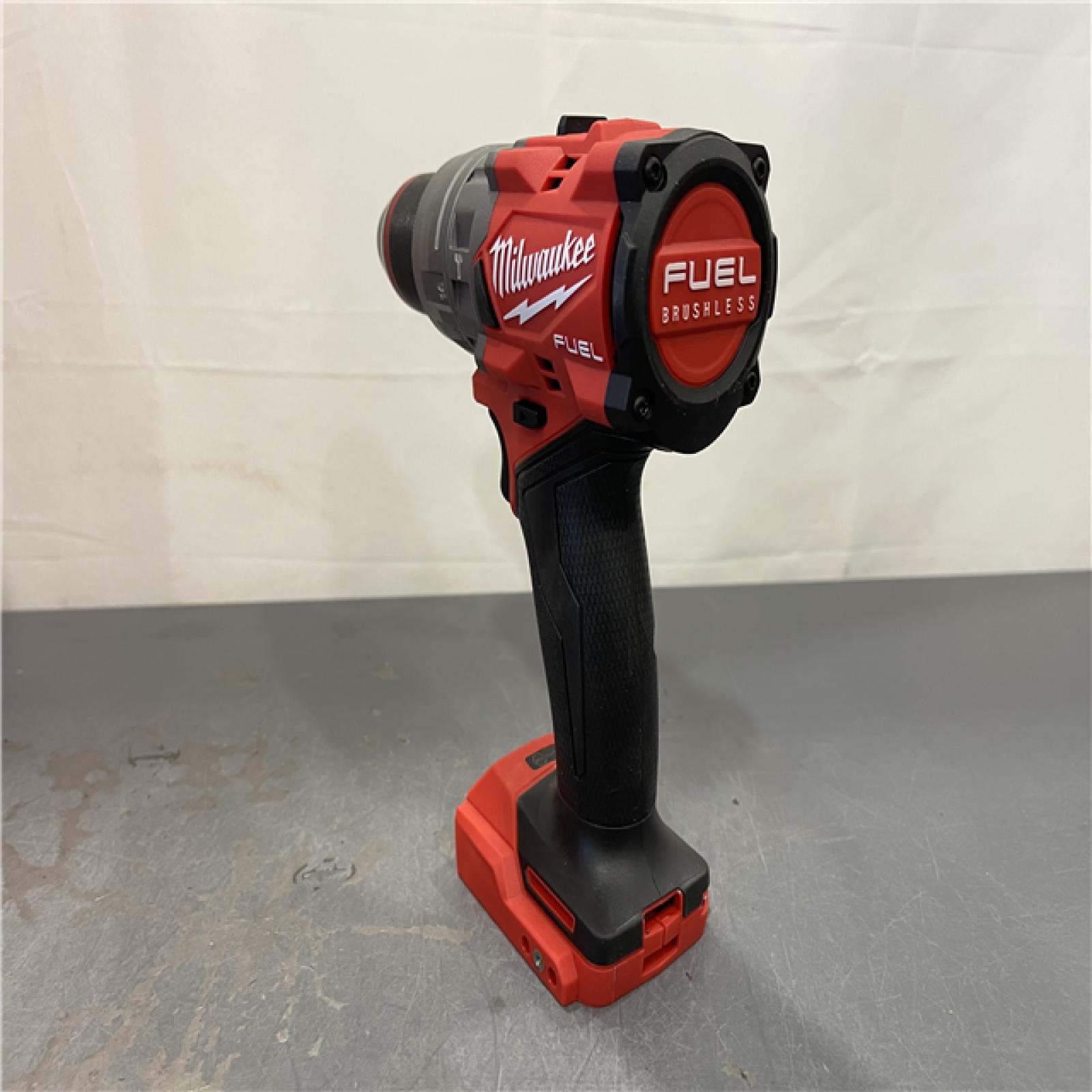 AS-IS - Milwaukee M18 FUEL 18V Lithium-Ion Brushless Cordless 1/2 in. Hammer Drill/Driver