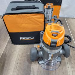 GOOD RIDGID 11 Amp 2 HP 1/2 in. Corded Fixed Base Router