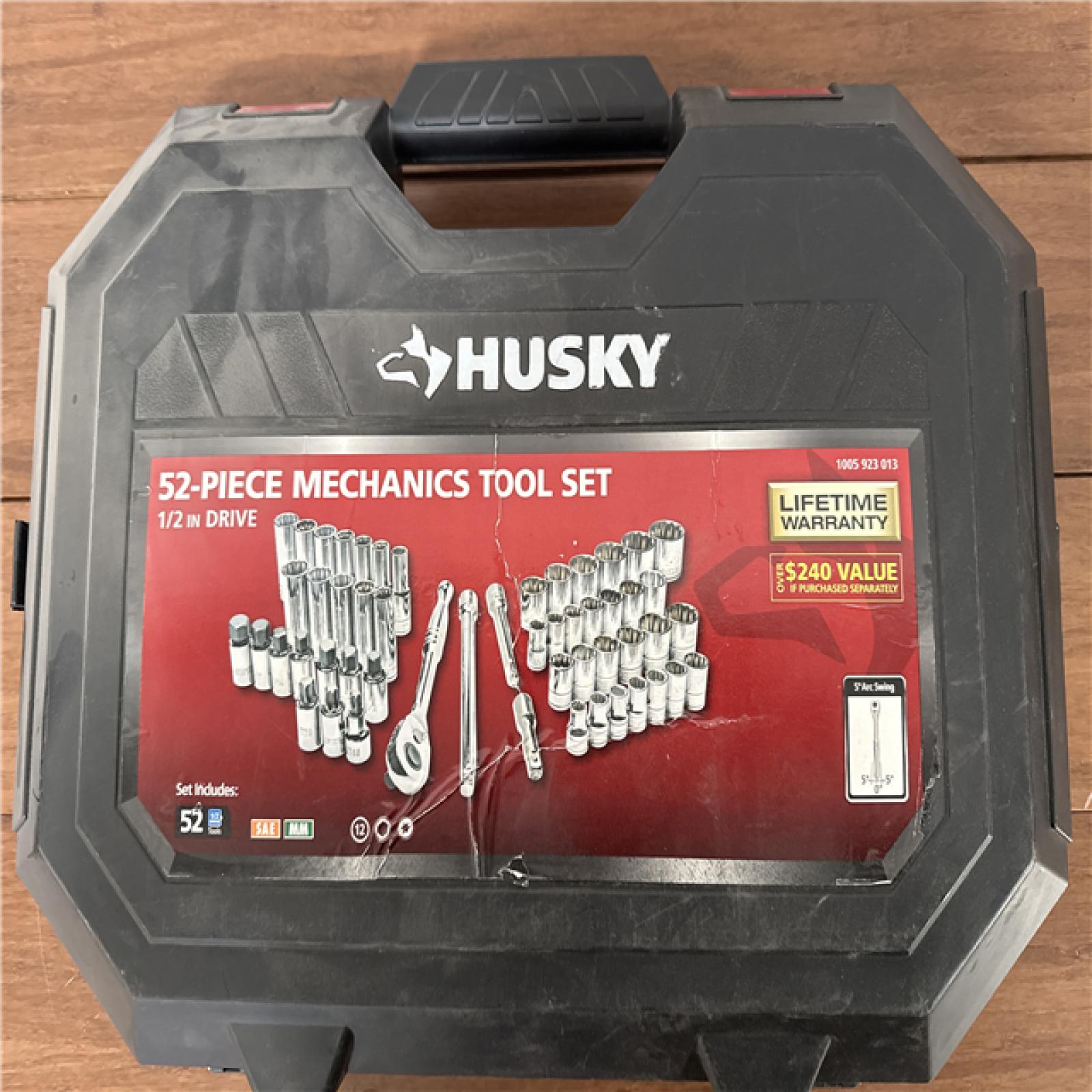 California AS-IS Husky Mechanics Tool Set (47 pieces/not complete set)
