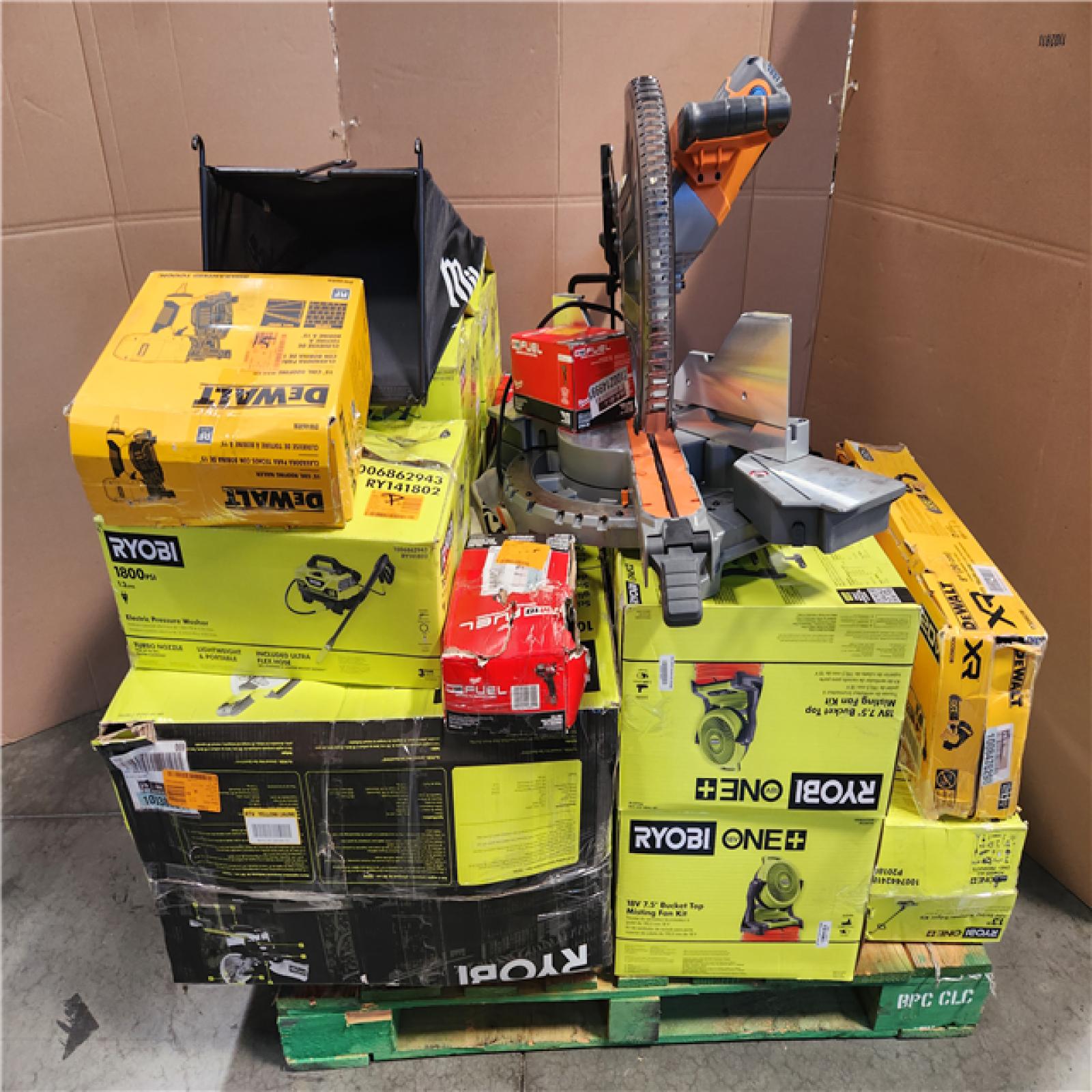 CALIFORNIA AS-IS TOOL PALLET