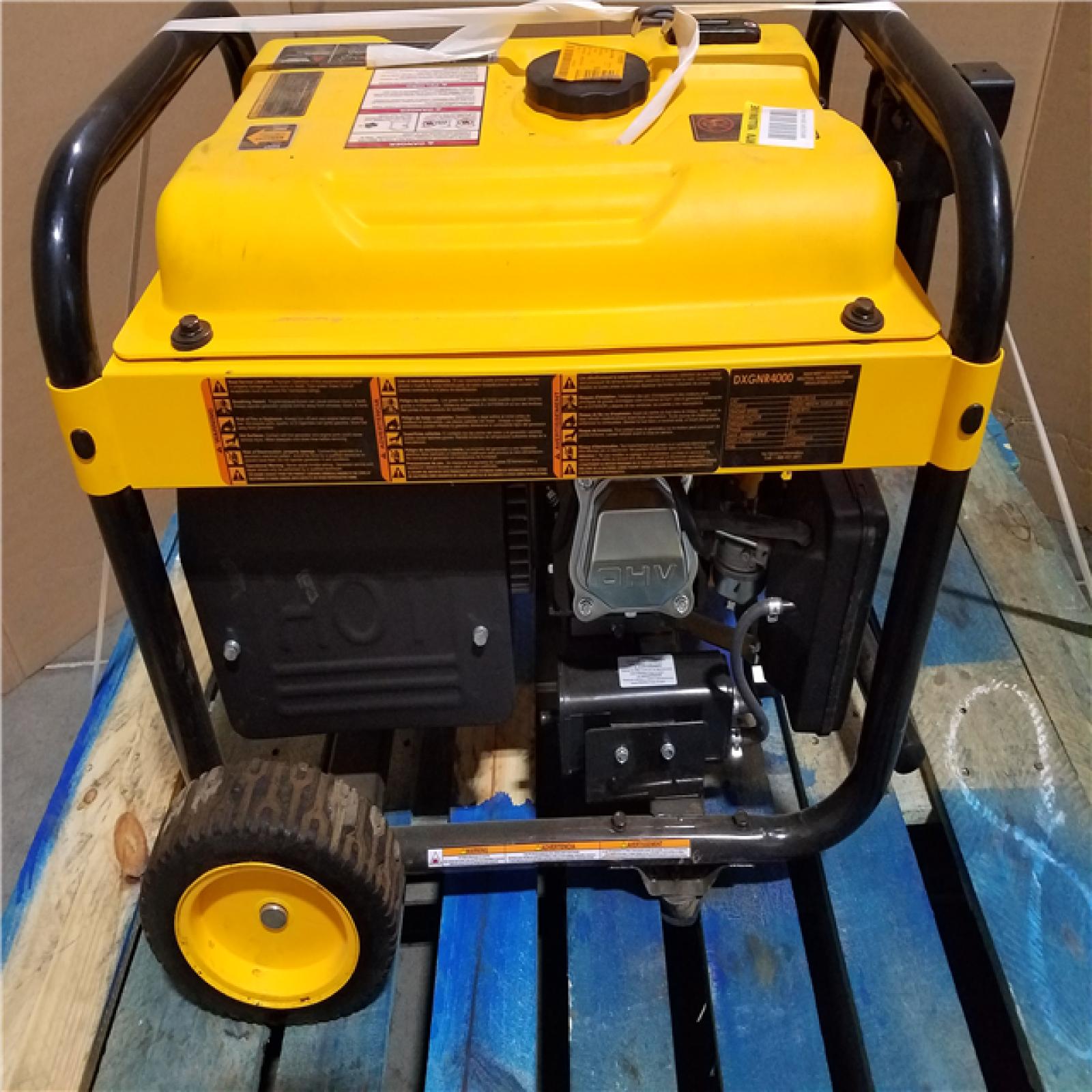 CALIFORNIA AS-IS DEWALT GENERATOR