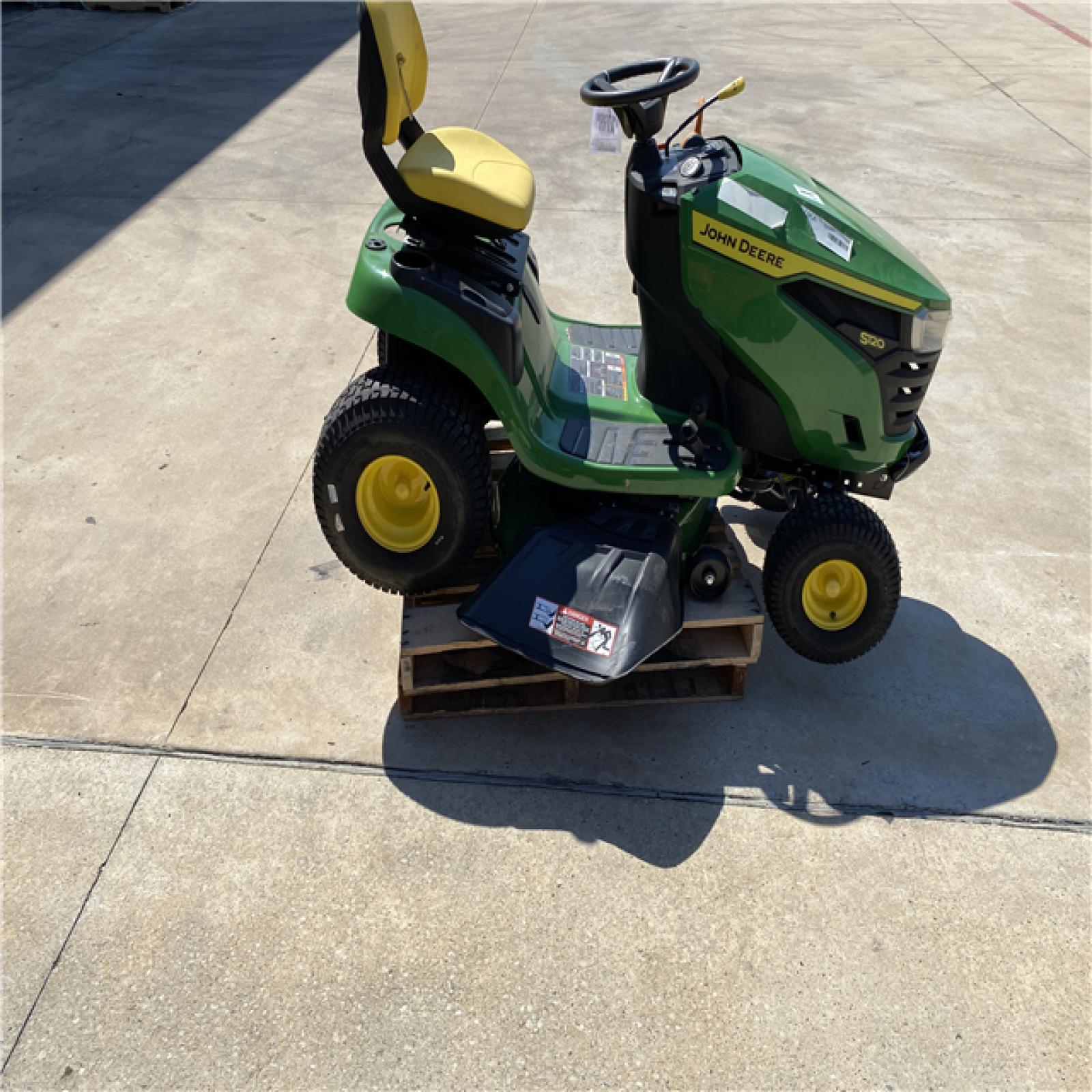 Houston Location AS IS - John Deere S120 Riding Mower