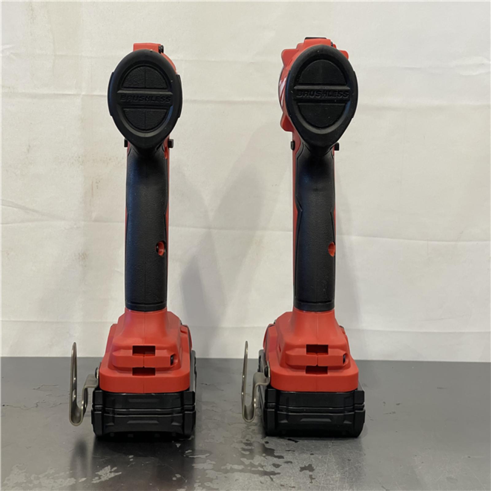 AS-IS- Milwaukee M18 Compact Brushless 2-Tool Combo Kit