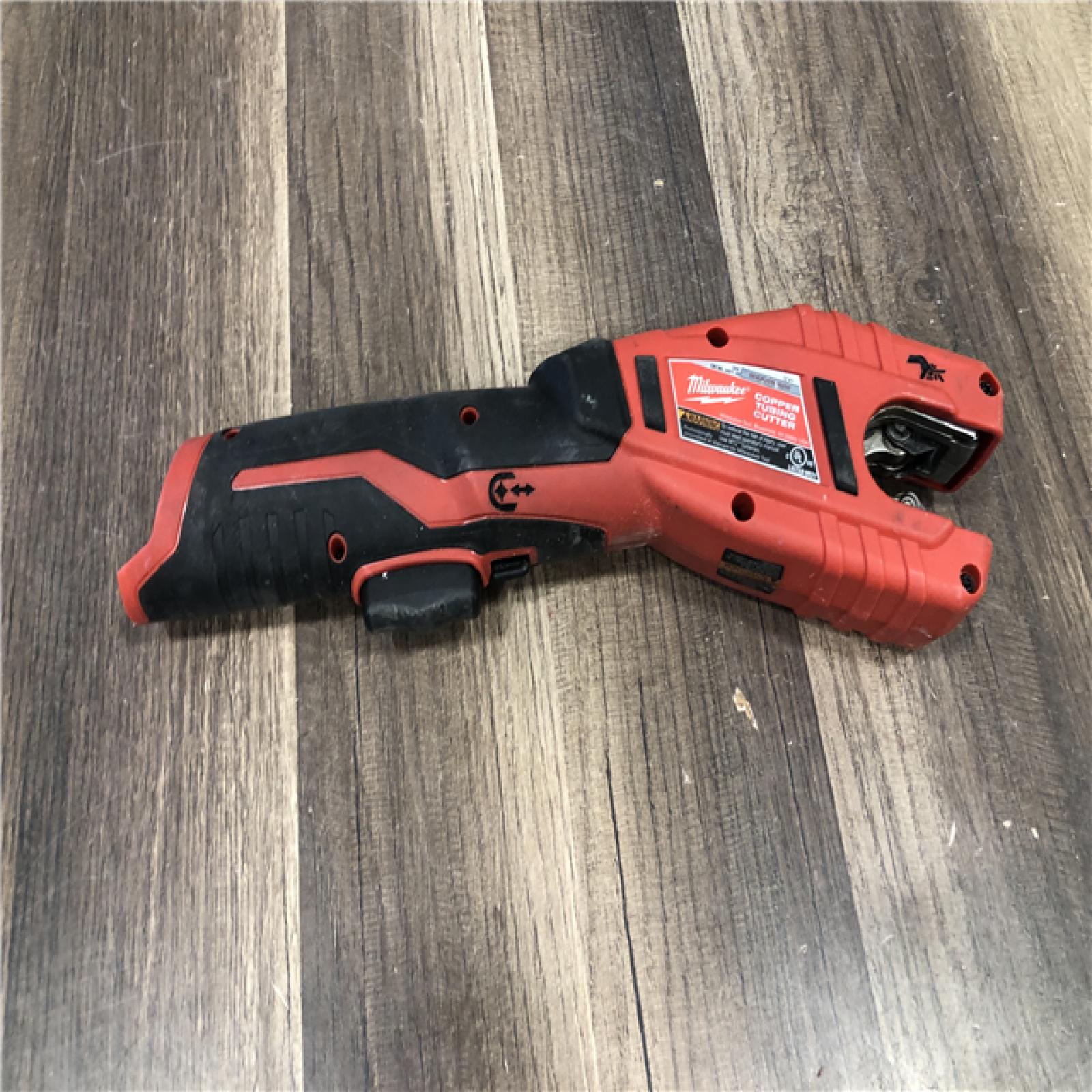 AS-IS Milwaukee 12V Lithium-Ion Cordless Copper Tubing Cutter (Tool-Only)