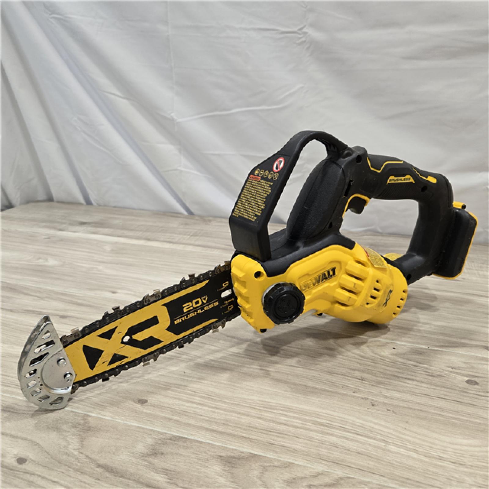 AS-IS 20V MAX 8 in. Brushless Cordless Battery Powered Pruning Chainsaw (Tool Only)