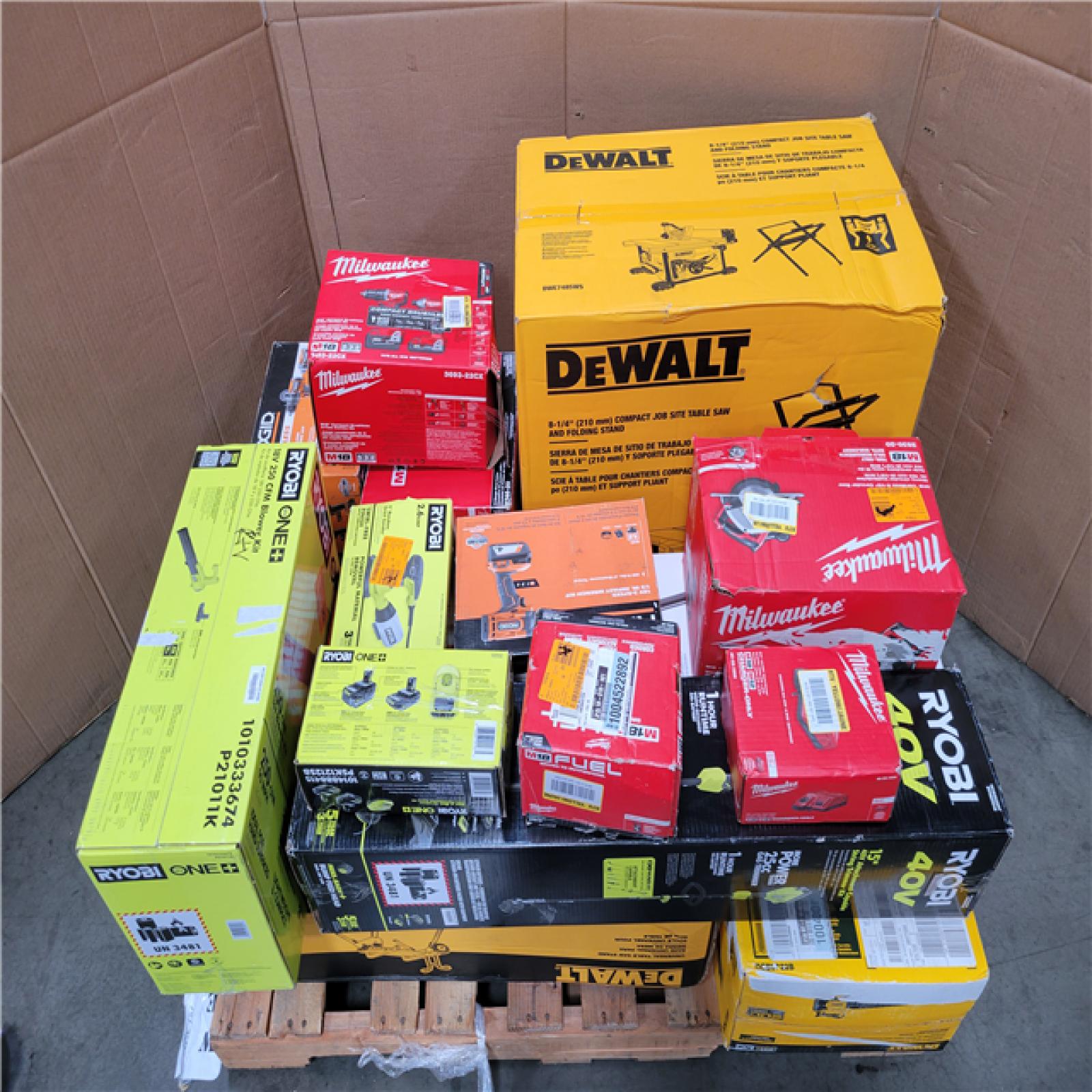 CALIFORNIA AS-IS TOOL PALLET