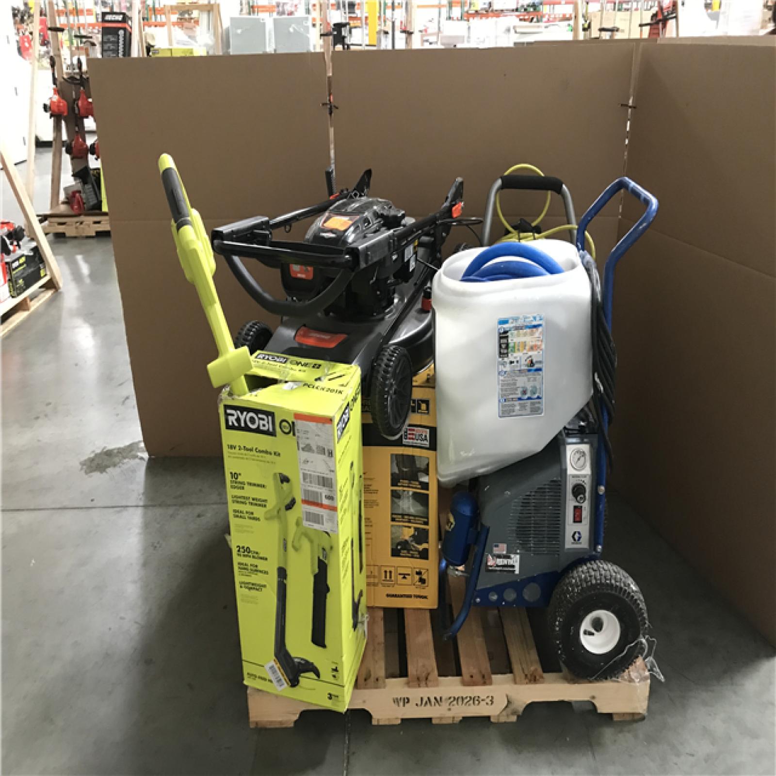 CALIFORNIA AS-IS OUTDOOR POWER EQUIPMENT