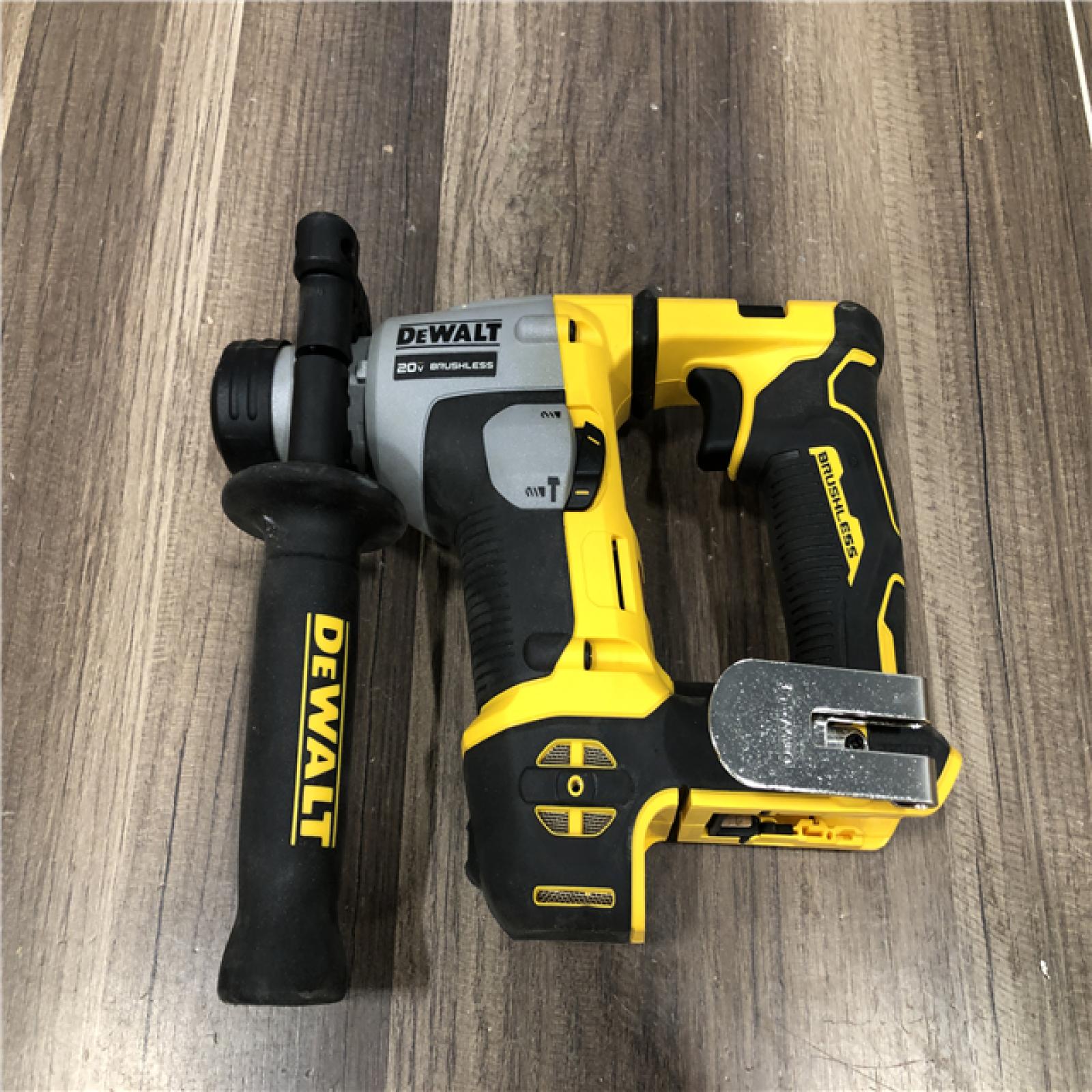 AS-IS DEWALT ATOMIC 20V MAX Cordless Brushless Ultra-Compact 5/8 in. SDS Plus Hammer Drill (Tool Only)