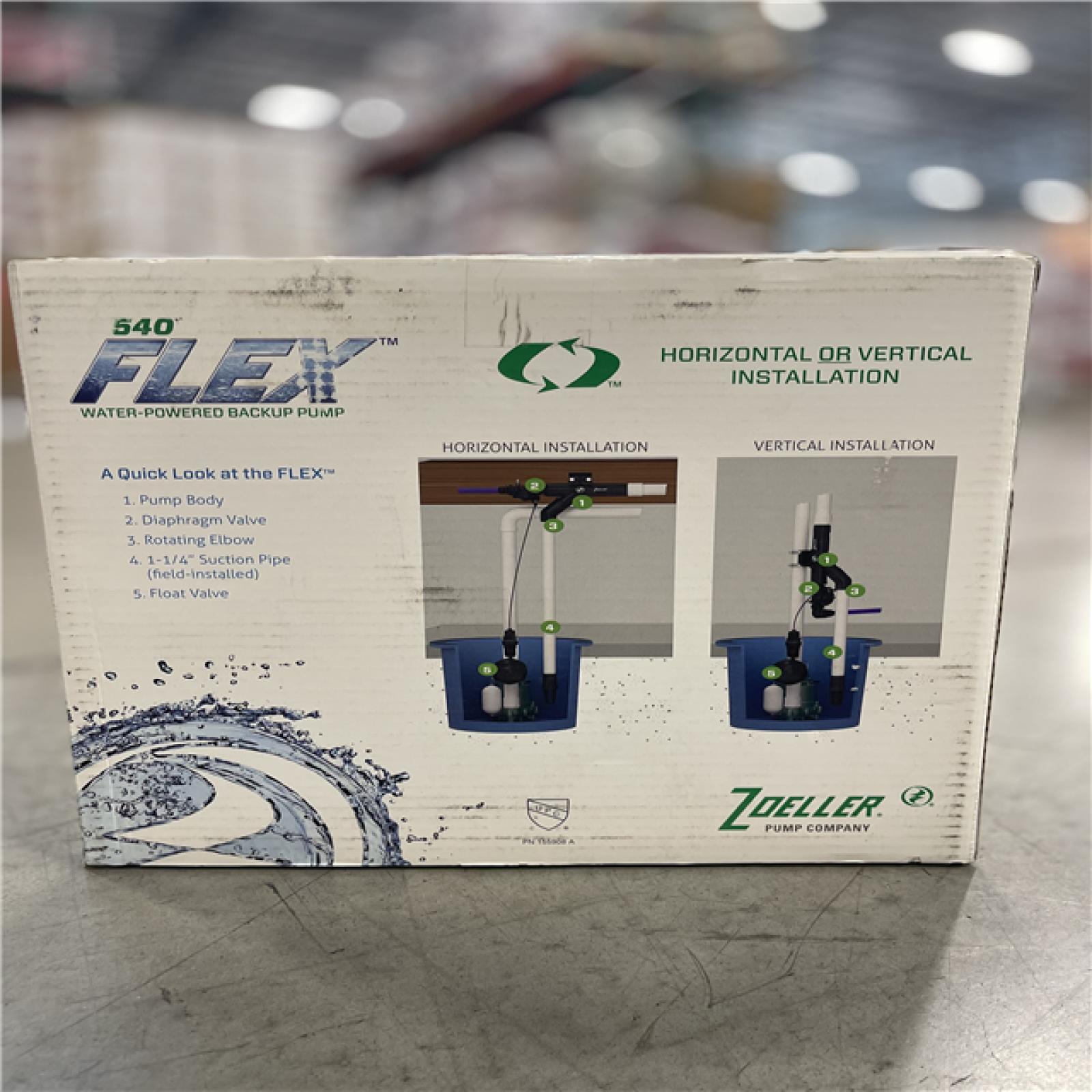 NEW! - 540 FLEX®Water Powered Backup