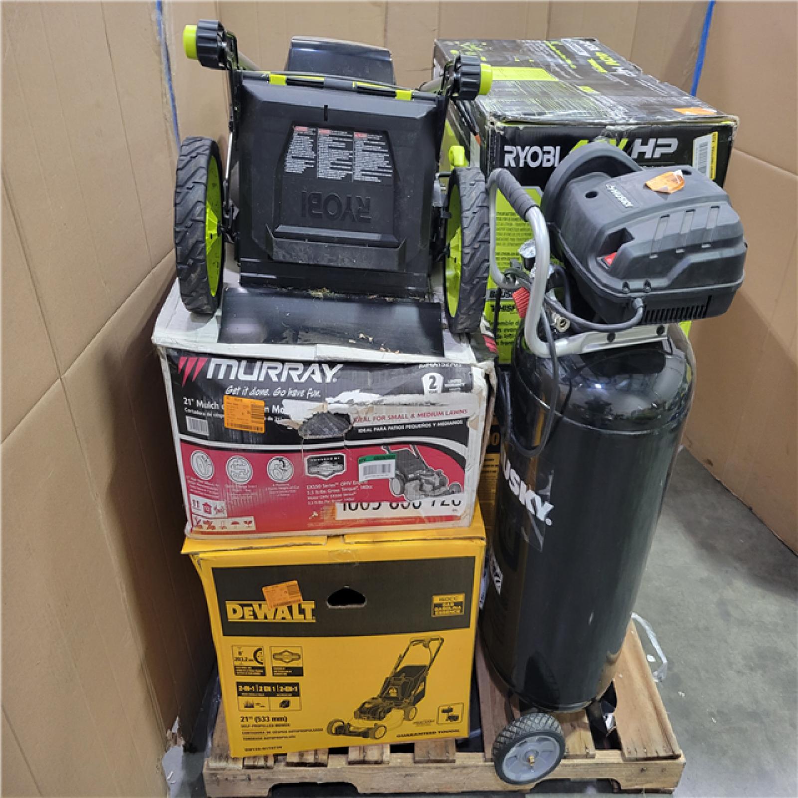 CALIFORNIA AS-IS OUTDOOR POWER EQUIPMENT