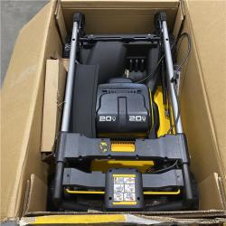 Dallas Location - As-Is DeWalt 2X20V MAX DCMWP234U2 21 in. 20 V Battery Lawn Mower Kit (Battery & Charger)
