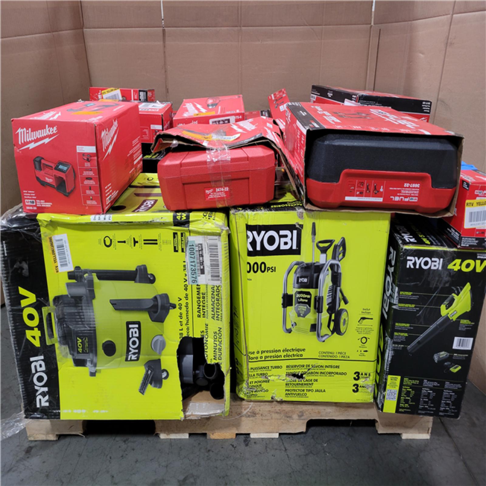 CALIFORNIA AS-IS TOOL PALLET