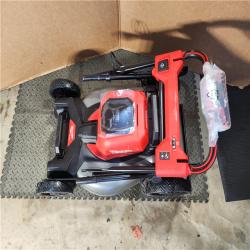 HOUSTON LOCATION - AS-IS (APPEARS LIKE NEW) M18 FUEL Brushless Cordless 21 in. Walk Behind Dual Battery Self-Propelled Mower W/(2) 12.0Ah Battery and Rapid Charger