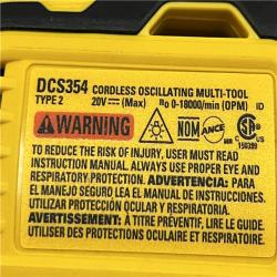 AS-IS DEWALT ATOMIC 20V MAX Cordless Brushless Oscillating Multi Tool (Tool Only)