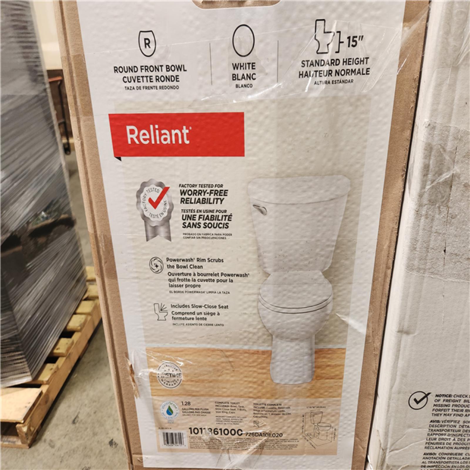 Phoenix AS-IS Mixed American Standard Toilet Pallet (6 Toilets)