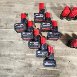 HOUSTON LOCATION - AS-IS MILWAUKEE BATTERY PACK QTY - 20