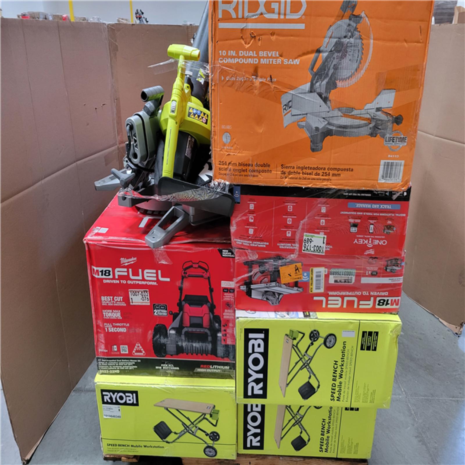 CALIFORNIA AS-IS TOOL PALLET