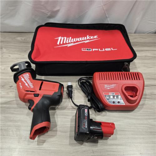 LIKE NEW! -Milwaukee M12 FUEL 12V Cordless HACKZALL Reciprocating Saw Kit
