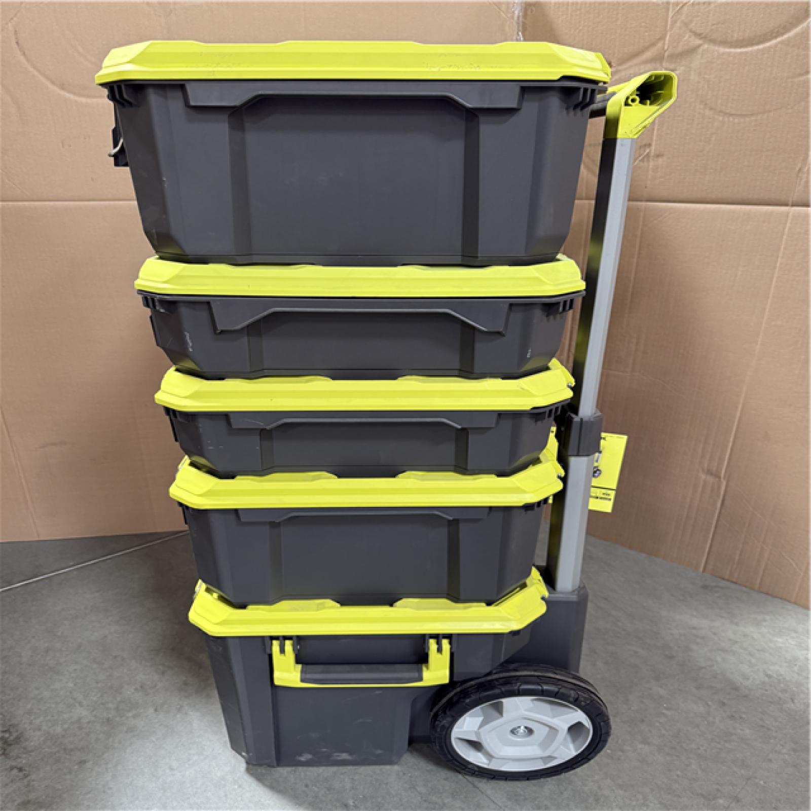 California LIKE NEW Ryobi Link Tool Boxes (set of 5) No Tools