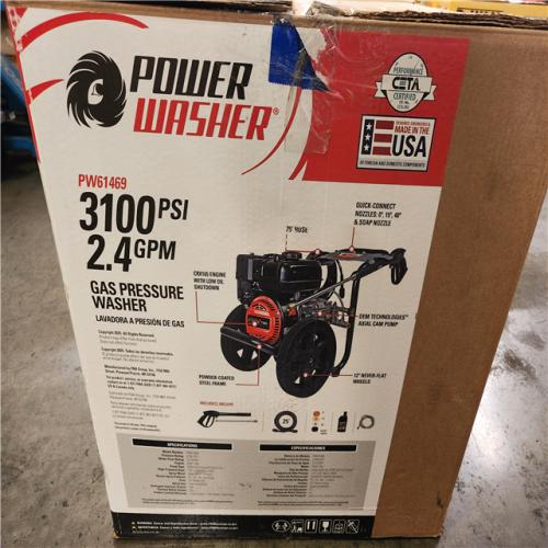 Phoenix NEW Powerwasher 3100 PSI 2.4 GPM Cold Water Gas Pressure Washer with 163cc Engine