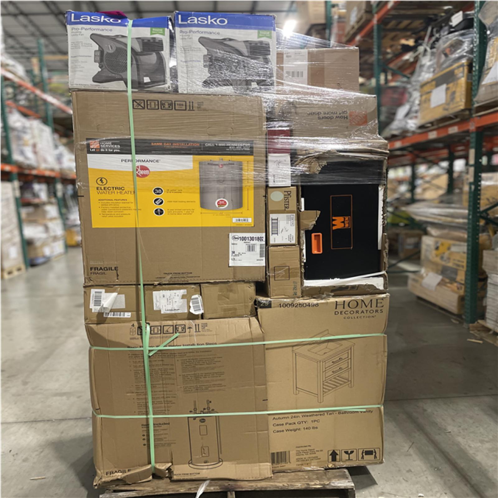 DALLAS LOCATION- AS-IS HOME IMPROVEMENT PALLET