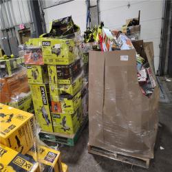 Pittston Location As-Is Power Tools Partial Truckload (11 Pallets) 8738-B