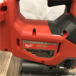 AS-IS Milwaukee FUEL 18V Lithium-Ion Brushless Cordless Jig Saw (Tool-Only)
