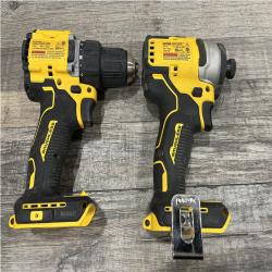AS-IS DEWALT ATOMIC 20-Volt MAX Lithium-Ion Cordless Combo Kit