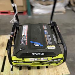 Dallas Location - As-Is RYOBI 6800-Watt  Gasoline Powered Portable Generator