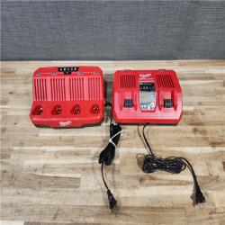 HOUSTON LOCATION - AS-IS MILWAUKEE BATTERY CHARGER PACK QTY - 2