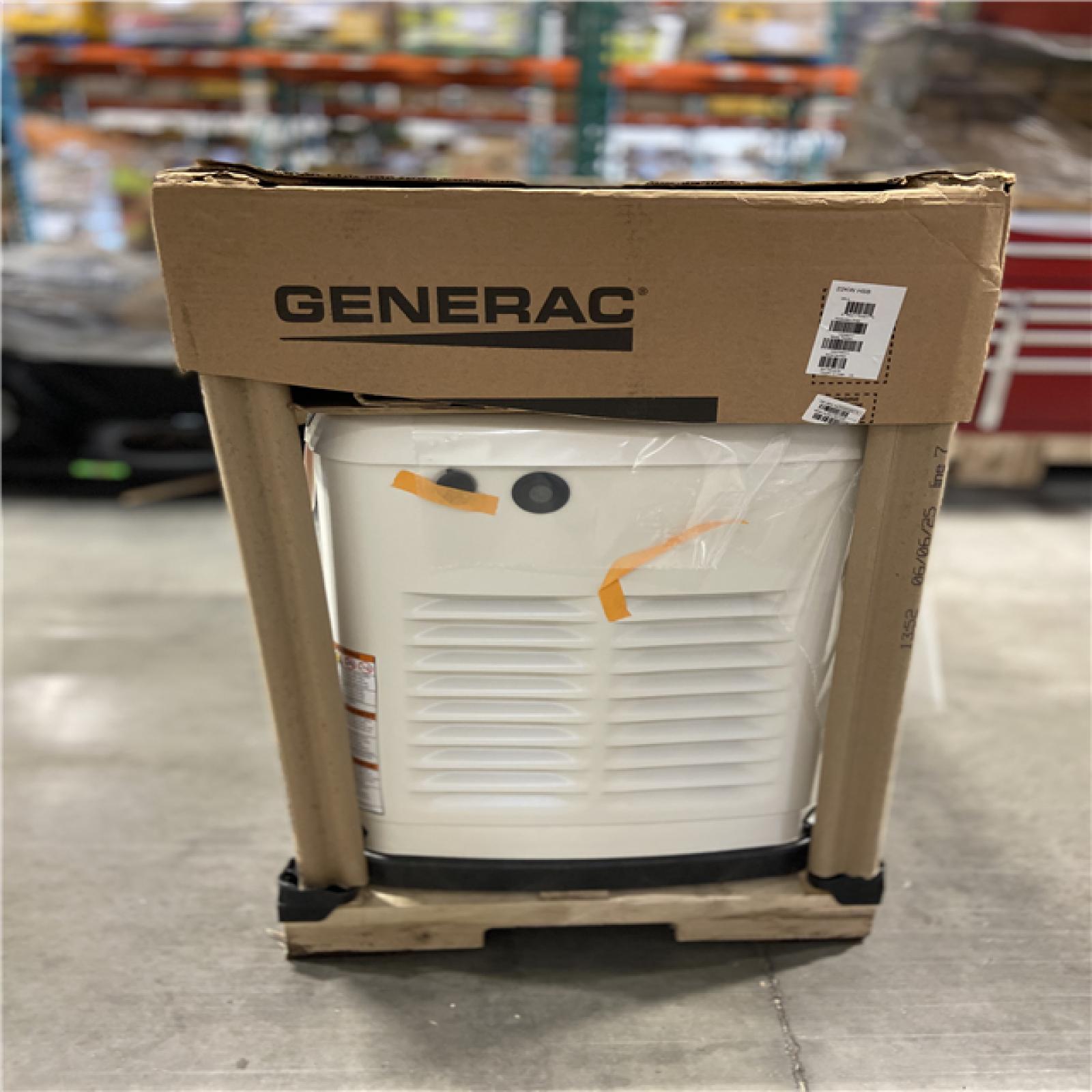 DALLAS LOCATION - Generac 22,000 Watt - Dual Fuel Air- Cooled Whole House Home Standby Generator