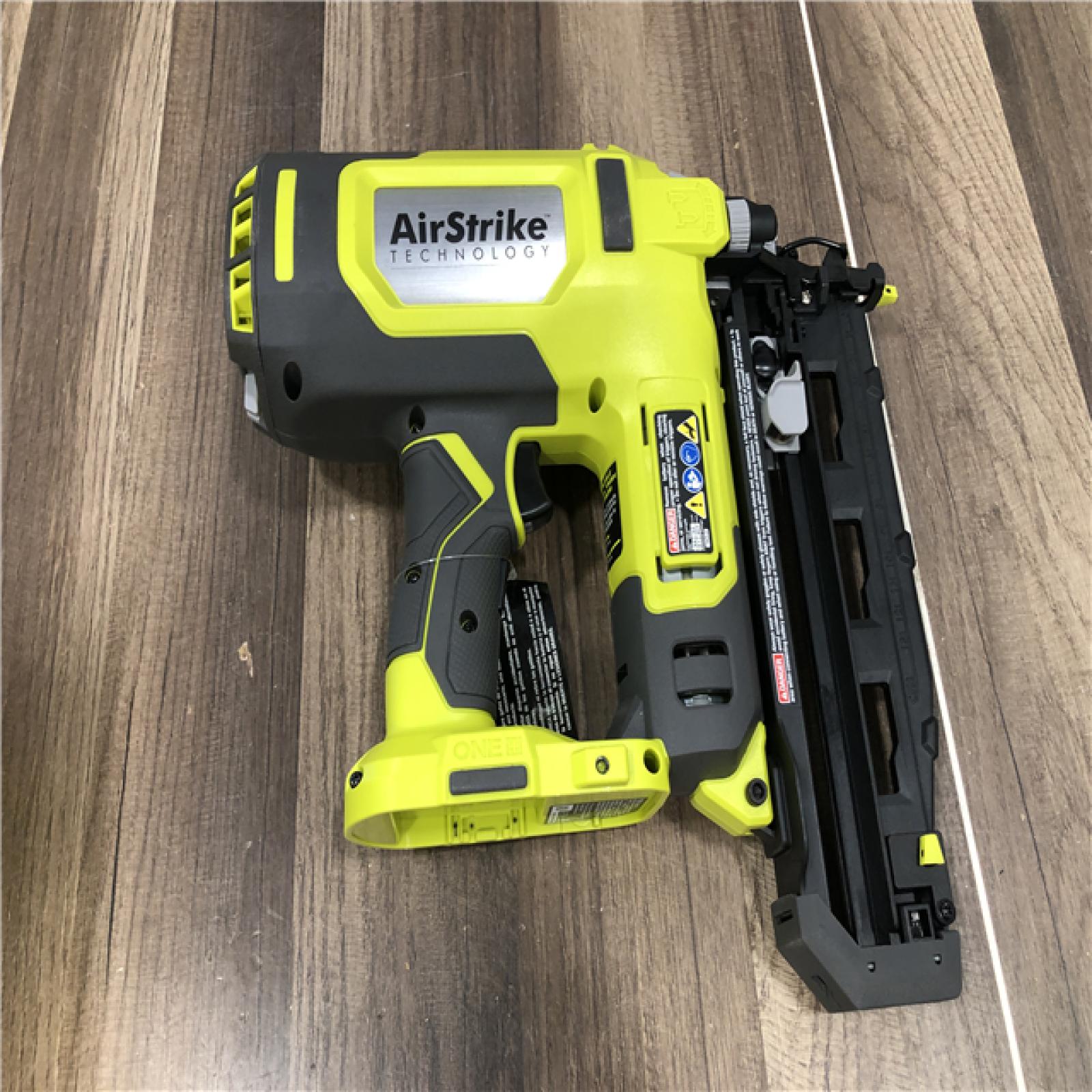 AS-IS RYOBI ONE+ 18V AirStrike 16-Gauge Cordless Finish Nailer (Tool Only)