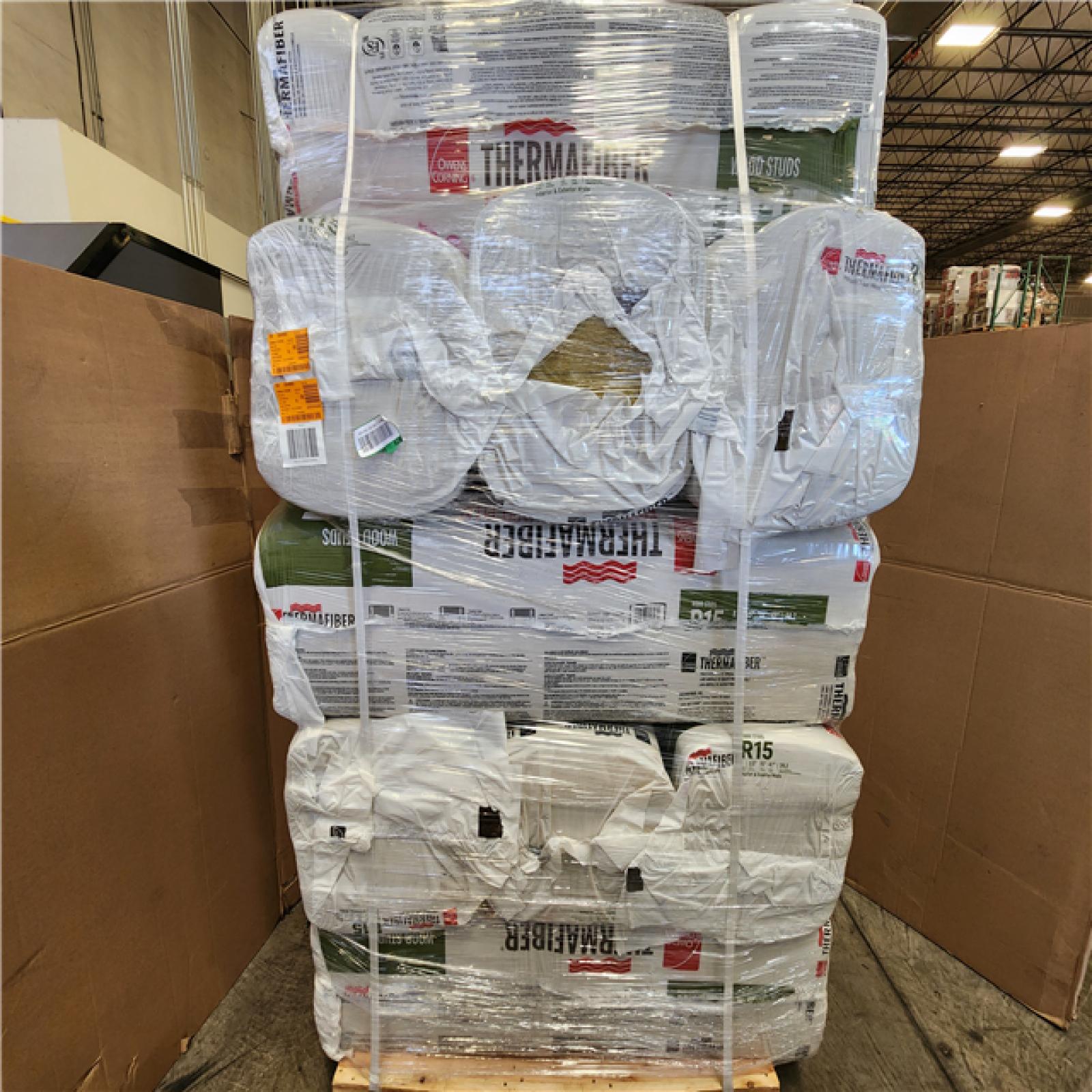 Phoenix Shop Owens Corning 15 in. x 47 in. R15 Thermafiber Fire and Sound Guard Plus Mineral Wool Insulation Batt 14-Bags (548 Sq.Ft)