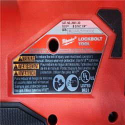 HOUSTON LOCATION - AS-IS (APPEARS LIKE NEW) M18 FUEL ONE-KEY 18V Lithium-Ion Brushless Cordless 1/4 in. Lockbolt Tool (Tool-Only)