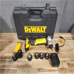 Houston Location AS-IS DEWALT 20V MAX Lithium-Ion Copper Swage Tool Kit