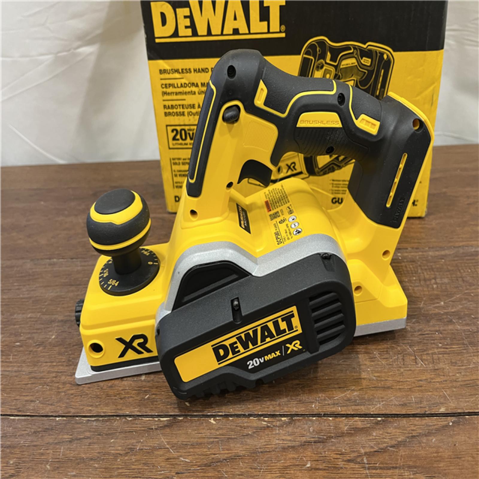 AS-ISDEWALT DCP580B 20V MAX Lithium Ion Brushless Planer