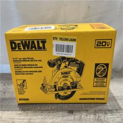 NEW - DEWALT 20V MAX Cordless Brushless 6-1/2 in. Sidewinder Style Circular Saw (Tool Only)