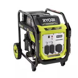 DALLAS LOCATION -NEW! RYOBI 4000-Watt Recoil Start Gasoline Powered Digital Inverter Generator