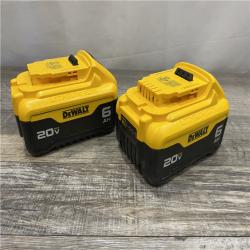 AS-IS DEWALT 20V MAX Lithium-Ion 6.0Ah Battery (2-Pack)