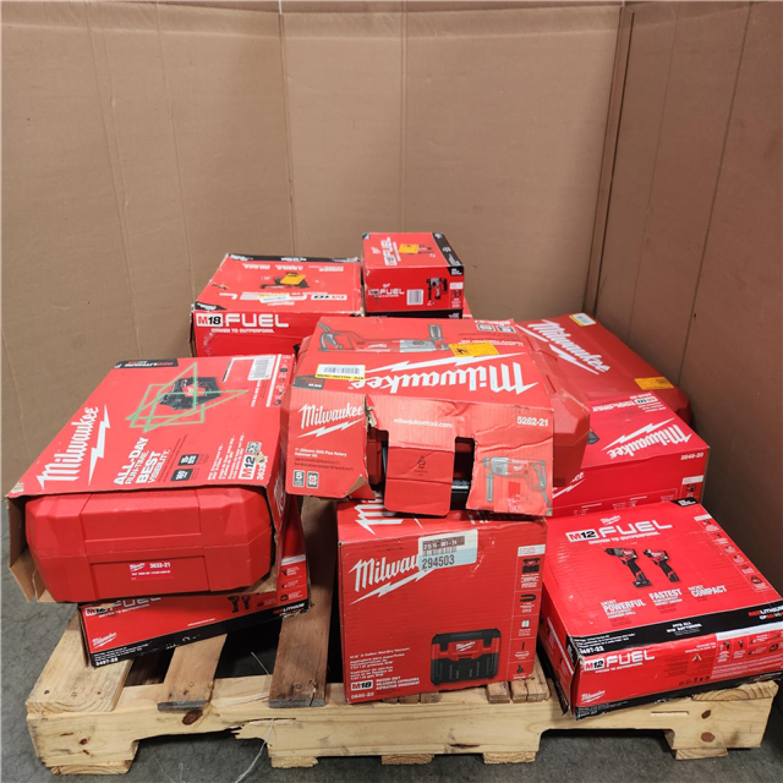 CALIFORNIA AS-IS TOOL PALLET
