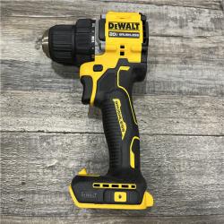 AS-IS DEWALT Atomic 20V Lithium-Ion Cordless Compact 1/2 in. Drill/Driver Kit