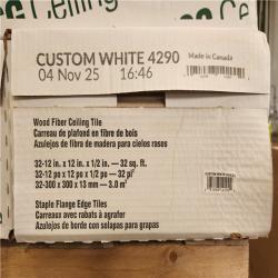 Phoenix NEW USG Ceiling Wood Fiber Ceiling Tile White (1 728 sq. ft/ 54 Cases)